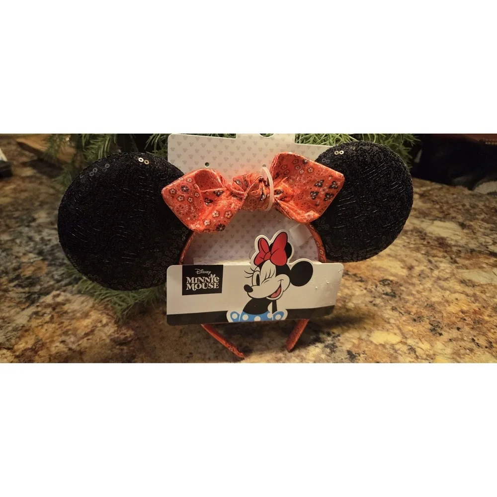 Disney Minnie Mouse Sequin Ears Headband, Lot Of 3, Vacation, Disney, Memories